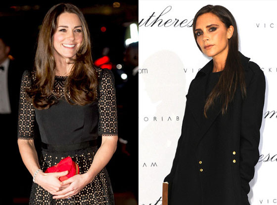 Catherine, Duchess of Cambridge, Kate Middleton, Victoria Beckham Catherine, Duchess of Cambridge, Kate Middleton, Victoria Beckham